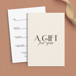 Minimalistischer, cremiger Beige Elfenbeinschwarze