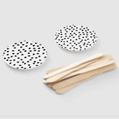 Minimalistischer Dalmatiner besticht durch seine s Fächer (Non-assembled)