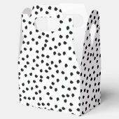 Minimalistischer Dalmatiner besticht durch seine s Geschenkschachtel (Geöffnet)