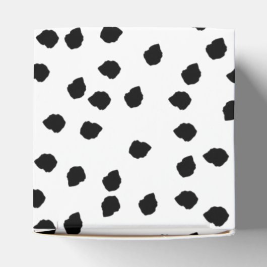 Minimalistischer Dalmatiner besticht durch seine s Geschenkschachtel (Oben)