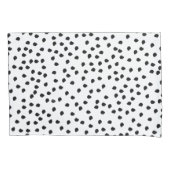 Minimalistischer Dalmatiner besticht durch seine s Kissenbezug (Vorderseite)