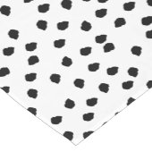 Minimalistischer Dalmatiner besticht durch seine s Kurzer Tischläufer (Ecke)