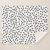 Minimalistischer Dalmatiner besticht durch seine s Sherpadecke (Vorderseite (Horizontal))