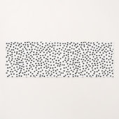 Minimalistischer Dalmatiner besticht durch seine s Yogamatte (Vorderseite (Horizontal))