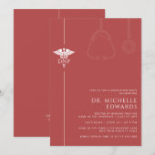 Minimalistischer DNP Doctor of Nursing Practice Ab Einladung (Vorne/Hinten)