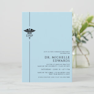 Minimalistischer DNP Doktor der Pflegepraxis Absol Einladung