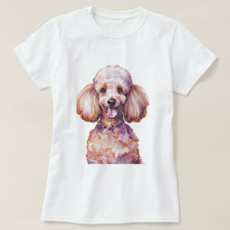 Minimalistischer Dog Inspiriert T-Shirt