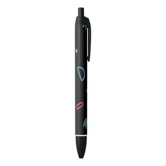 Minimalistischer Doodle-Pastellstift Kugelschreiber (Unterseite (Vertikal))