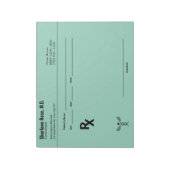 Minimalistischer Editor für benutzerdefinierte Pre Notizblock (Rotiert)