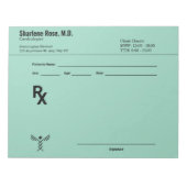 Minimalistischer Editor für benutzerdefinierte Pre Notizblock (Vorderseite)