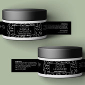 Minimalistischer Einfach-Schwarzer Floral 4 OZ Kos