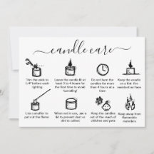 Minimalistischer, einfacher Kerzenschutz Danke, Lo