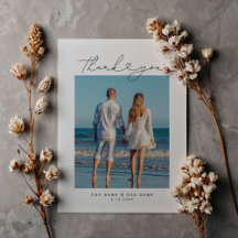 Minimalistischer einfacher Script-Herz-Hochzeitsti