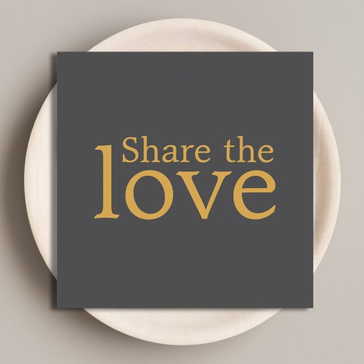 Minimalistischer Eleganter Dark Gray Empfehlungskarte