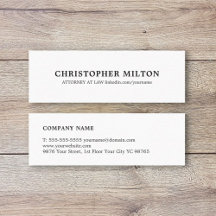 Minimalistischer, eleganter Schwarz-Weiß-Berater