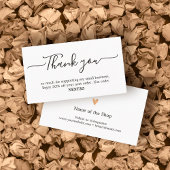 Minimalistischer eleganter Schwarz-weiß Shop Coupo Rabattkarte