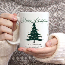 Minimalistischer Eleganter Weihnachtsbaum