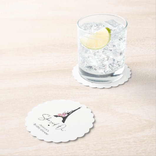 Minimalistischer Empfang in Paris Untersetzer (Vor Ort)