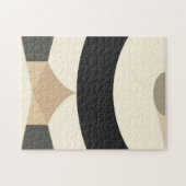 Minimalistischer Erdgeometrie-Journal – Puzzles (Horizontal)