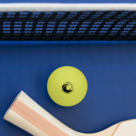 Minimalistischer Ersatz des Logos & Benutzerdefini Tischtennisball