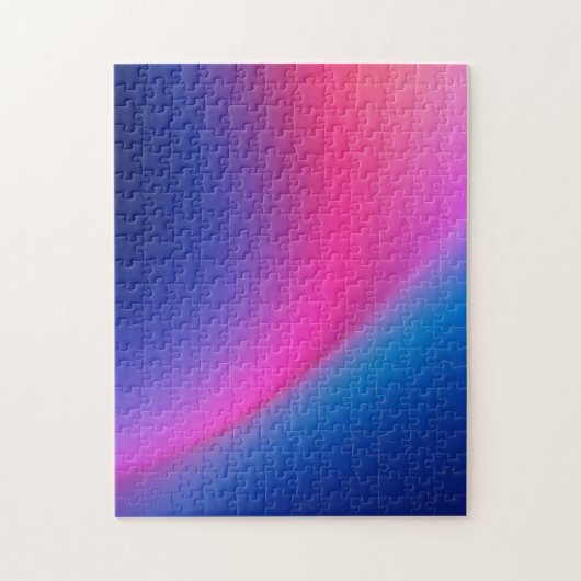 Minimalistischer Farbverlauf  Puzzle (Vertikal)
