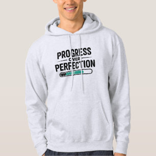 Minimalistischer Fortschritt im Hinblick auf Perfe Hoodie