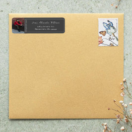 Minimalistischer Foto Abschluss | Graue Adresse