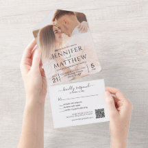 Minimalistischer Foto QR-Code