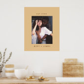 Minimalistischer Foto-Text von Camel Poster (Küche)