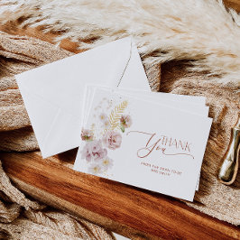 Minimalistischer Garten Blumenbridell Dankeschön K Karte