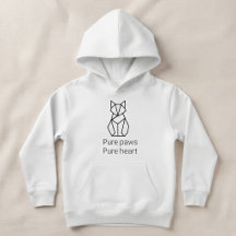 Minimalistischer geometrischer Katzen-Kinderpullov