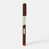 Minimalistischer geometrischer Moka-Maker iPhone 16 Hülle (Rechte Seite)