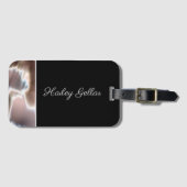 Minimalistischer Gepäckträger Gepäckanhänger (Vorderseite (Horizontal))