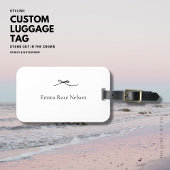 Minimalistischer Gepäckträger Gepäckanhänger