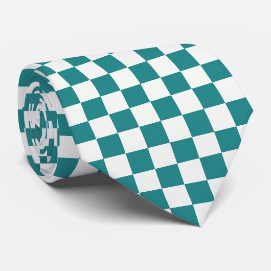 Minimalistischer geprüfter Neck Krawatte (Gerollt)