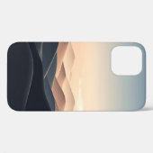 Minimalistischer geschichteter Hügel-Handyhülle - Case-Mate iPhone Hülle (Rückseite (Horizontal))