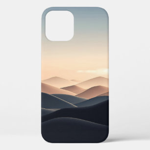 Minimalistischer geschichteter Hügel-Handyhülle -  Case-Mate iPhone Hülle