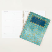 Minimalistischer Golddruck Planer (Anzeige)