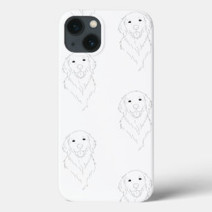 Minimalistischer Golden Retriever Liebhaber Handyh Case-Mate iPhone Hülle