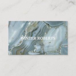 Minimalistischer goldener Glitzer Visitenkarte