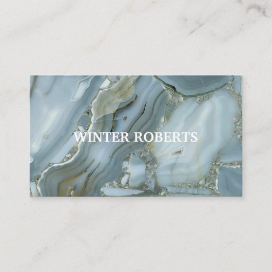 Minimalistischer goldener Glitzer Visitenkarte (Vorderseite)