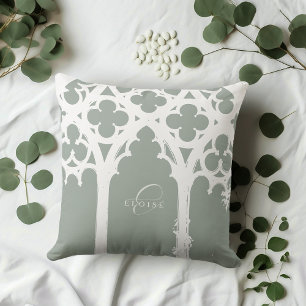Minimalistischer gotischer eleganter Schriftzug in Kissen