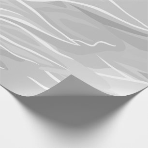 Minimalistischer grauer Marmor Geschenkpapier