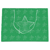 Minimalistischer 🌟 große geschenktüte (Vorderseite)