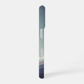 Minimalistischer Halbmondhorizont iPhone 16 Hülle (Rechte Seite)