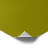 Minimalistischer Hallo-Poster Poster (Ecke)