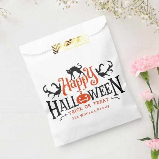 Minimalistischer Halloween-Feiertag Geschenktütchen (Versiegelt)