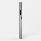Minimalistischer Hammer und Sichel - Schwarz & Wei Case-Mate iPhone Hülle (Hinten/Rechts)