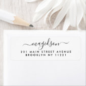 Minimalistischer handgeschriebener Name für Elegan (Insitu)