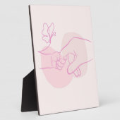 Minimalistischer Handhalter Fotoplatte (Seite)